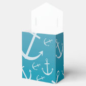 Ankermuster Geschenkschachtel (Geöffnet)