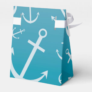 Ankermuster Geschenkschachtel