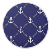 Ankermuster Keramikknauf (Vorderseite)