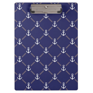 Ankermuster Klemmbrett