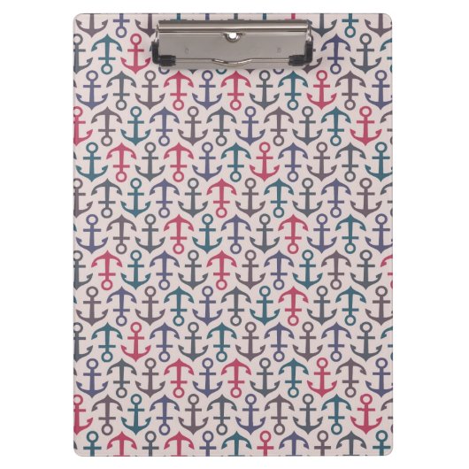 Ankermuster Klemmbrett (Vorderseite)