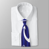 Ankermuster Krawatte (Gebunden)