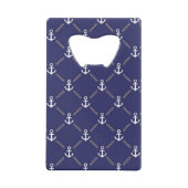 Ankermuster Kreditkartenflaschenöffner (Rückseite)