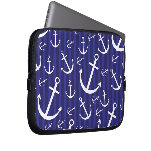 Ankermuster Laptopschutzhülle (Vorne Rechts)