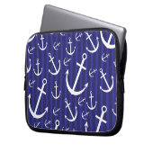 Ankermuster Laptopschutzhülle (Vorderseite Links)