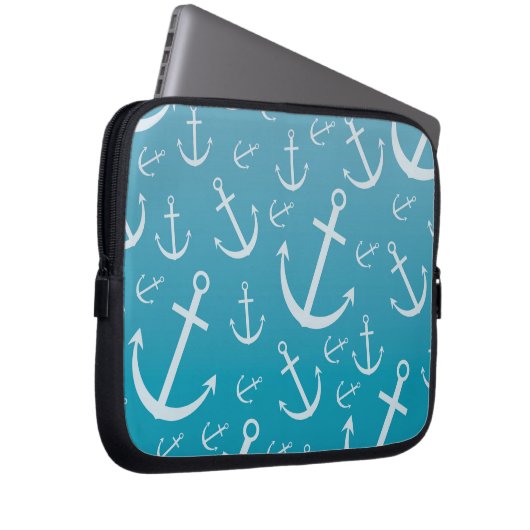 Ankermuster Laptopschutzhülle (Vorne Rechts)