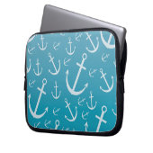 Ankermuster Laptopschutzhülle (Vorderseite Links)