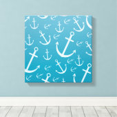 Ankermuster Leinwanddruck (Insitu (Holzboden))