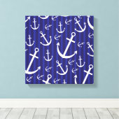 Ankermuster Leinwanddruck (Insitu (Holzboden))