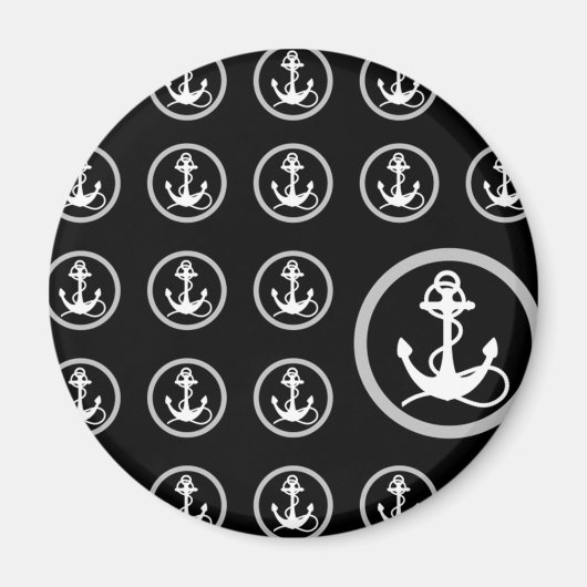 Ankermuster Magnet (Vorne)