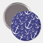 Ankermuster Magnet (Vorderseite/Rückseite)