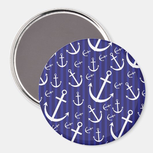 Ankermuster Magnet (Vorderseite/Rückseite)