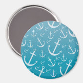 Ankermuster Magnet (Vorderseite/Rückseite)