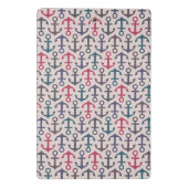 Ankermuster Mini Klemmbrett (Rückseite)