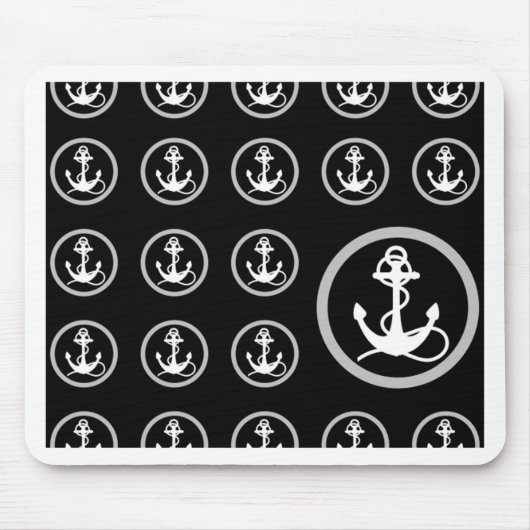 Ankermuster Mousepad (Vorne)