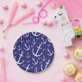 Ankermuster Pappteller (Party)