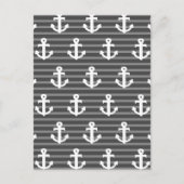 Ankermuster Postkarte (Vorderseite)