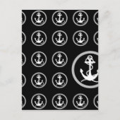 Ankermuster Postkarte (Vorderseite)