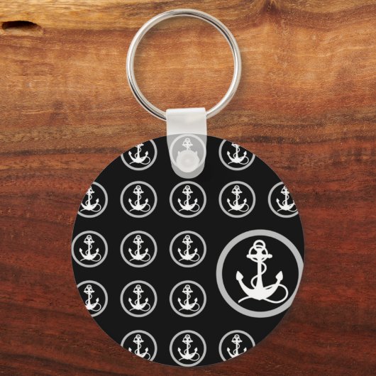 Ankermuster Schlüsselanhänger (Vorderseite)