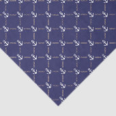 Ankermuster Seidenpapier (Ausschnitt)