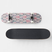 Ankermuster Skateboard (Horizontal)