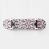 Ankermuster Skateboard (Horizontal)