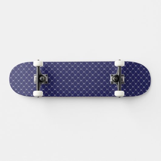 Ankermuster Skateboard (Horizontal)