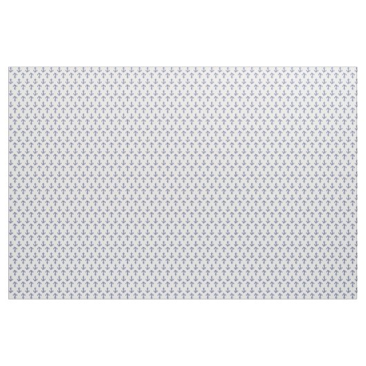 Ankermuster Stoff (Yard (91,4 cm))