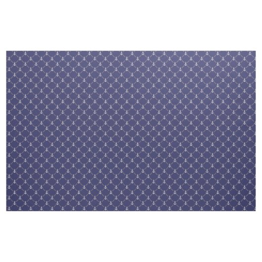 Ankermuster Stoff (Fat Quarter (45,7 x 55,9 cm))