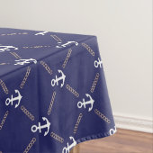 Ankermuster Tischdecke (Beispiel)