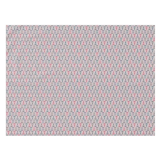 Ankermuster Tischdecke (Vorderseite (Horizontal))