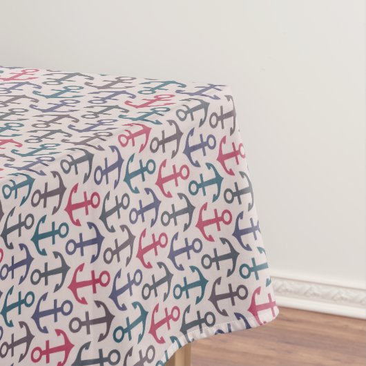 Ankermuster Tischdecke (Beispiel)