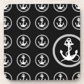Ankermuster Untersetzer (Vorderseite)