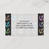 Ankermuster Visitenkarte (Rückseite)