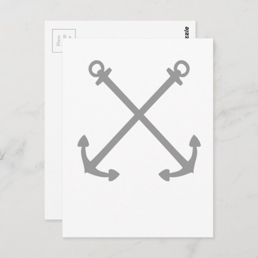 ankern postkarte (Vorne/Hinten)