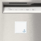 Ankern Sie auf der Anker-Nautical Waves-Personaliz Magnet (In Situ (Geschirrspüler))