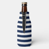 Ankern Sie bei Nautical Themed Family Wiedersehen Flaschenkühler (Flasche Rückseite)
