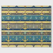 Ankerpapier für Bar Wrapping Geschenkpapier (Flach)