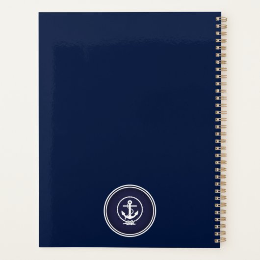Ankerplaner für nautisches Siegel Planer (Rückseite)