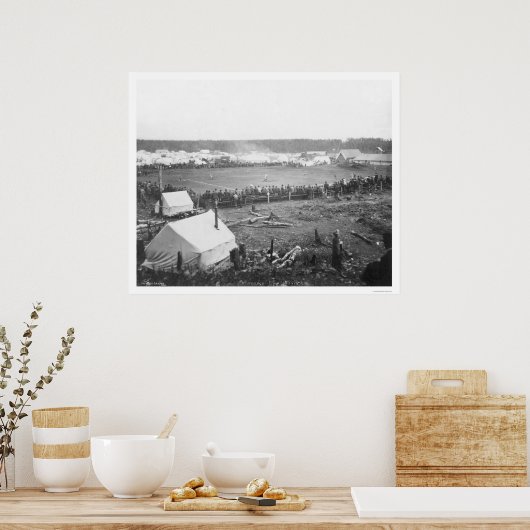 Ankerplatz, Alaska Baseball 1915 Poster (Küche)