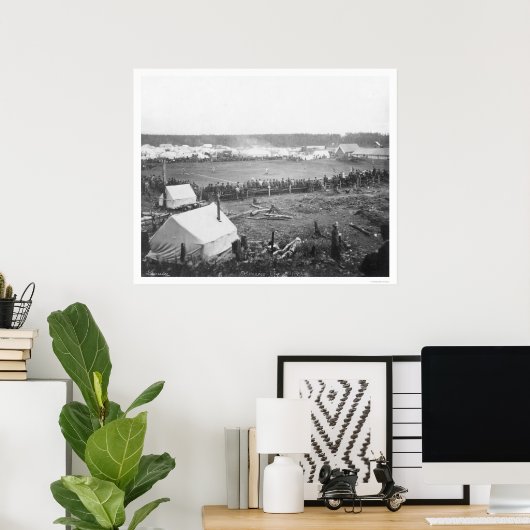 Ankerplatz, Alaska Baseball 1915 Poster (Heimbüro)