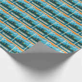 Ankerplatz, Alaska Geschenkpapier (Ecke)