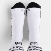 Ankerplatz Alaska Kreuzung der Welt Socken (Oben)