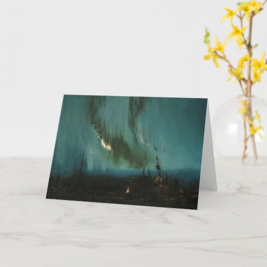 Ankerplatz, Alaska | Sydney Mortimer Laurence Karte (Gelbe Blume)