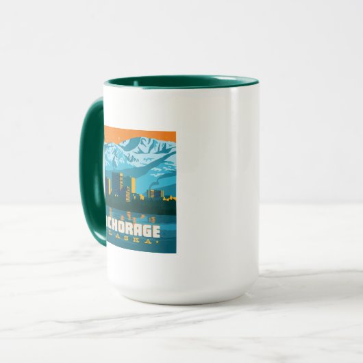 Ankerplatz, Alaska Tasse (Vorderseite Links)