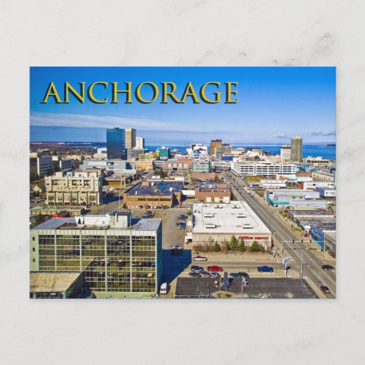 Ankerplatz, Alaska, USA Postkarte (Vorderseite)