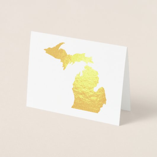 Ankerplatz für den Michigan-Staat auf der Rückseit Folienkarte (Vorderseite)