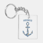 Ankerplatz Wasserschiff Ungewöhnlicher Leuchtturm Schlüsselanhänger (Vorderseite links)