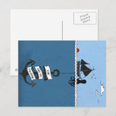 Ankerpostkarte Postkarte (Vorne/Hinten)