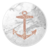 Ankerpunkt des weißen Marmorschiffes an der Küste Keramikknauf (Vorderseite)